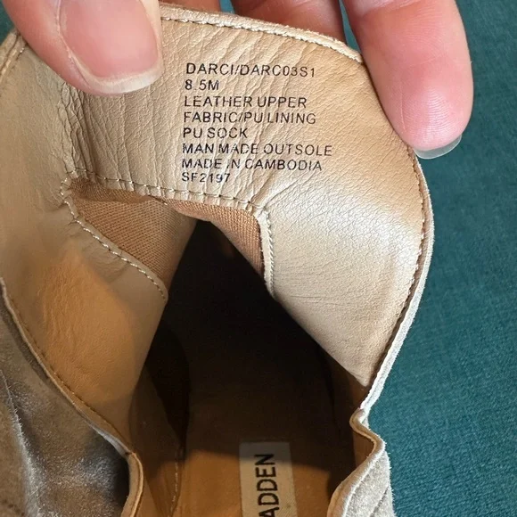 EUC Steve Madden Darci Ankle Boots - Picture 11 of 11